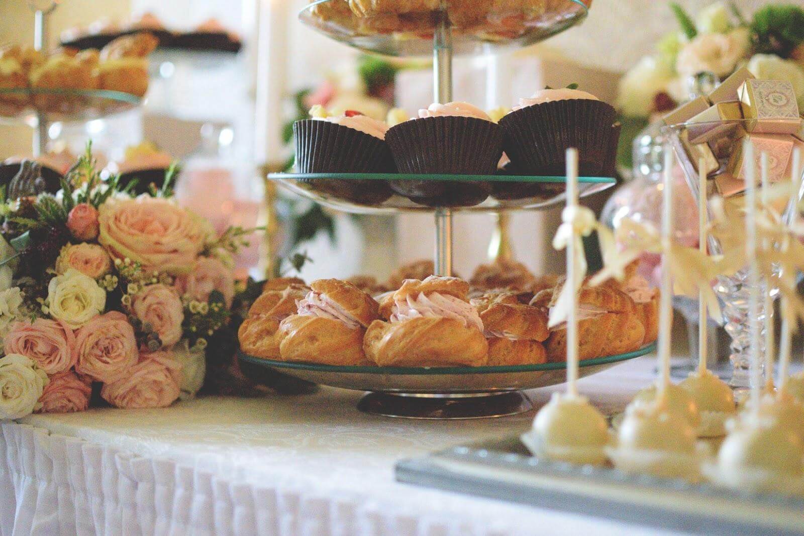 afternoon tea austin: 3-tiered stand