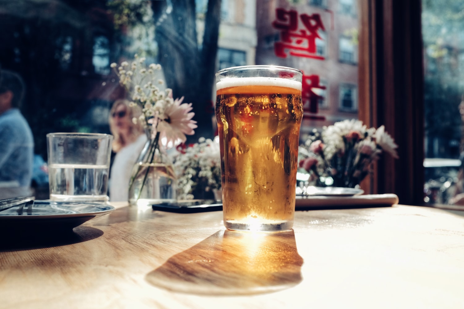 Best Breweries in Austin: bright beer glass