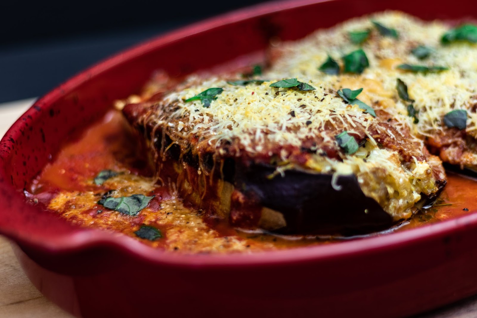 Best Vegetarian Restaurants Austin: eggplant skillet