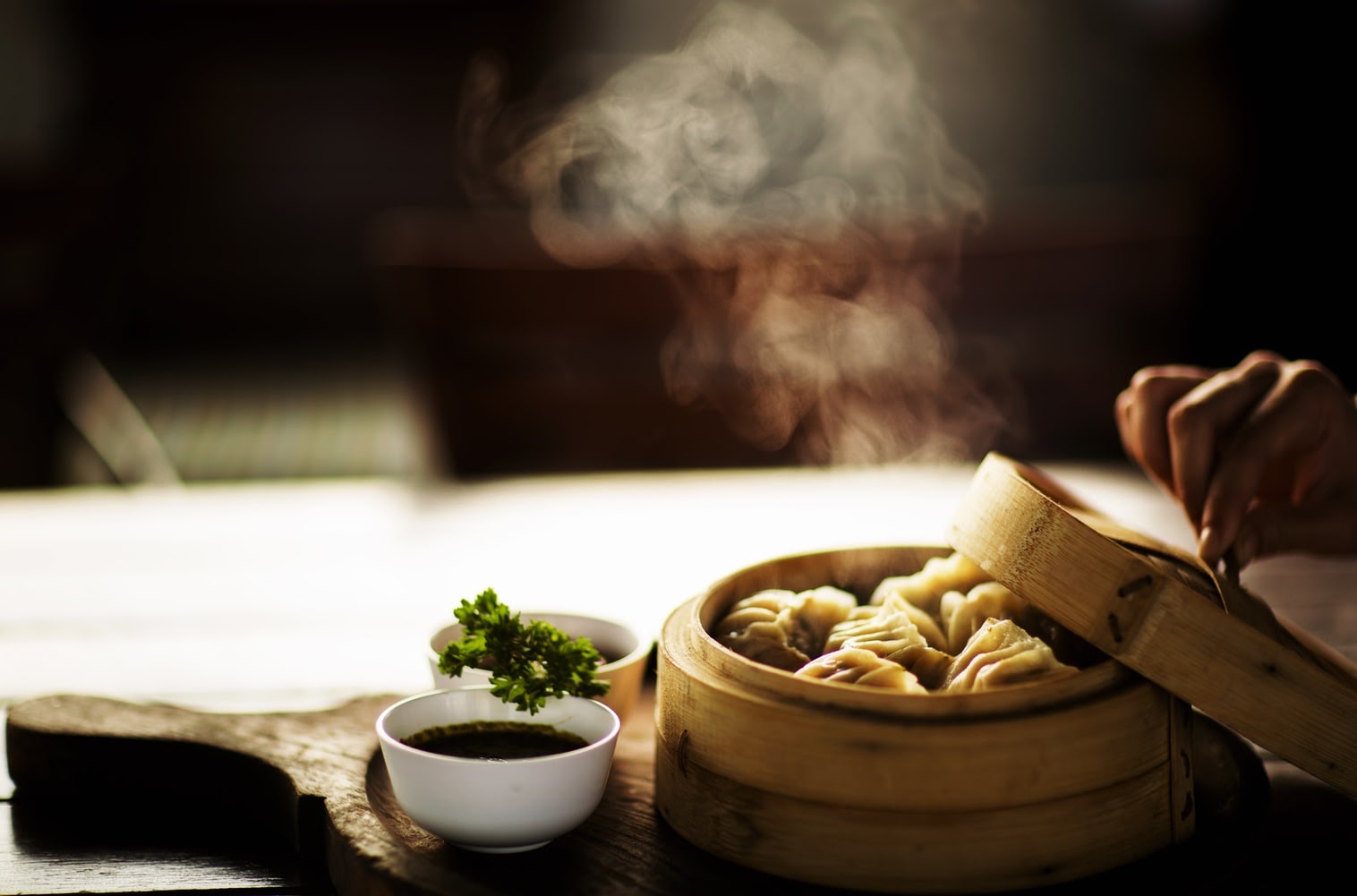 Best Chinese Food Austin: steamed dumplings