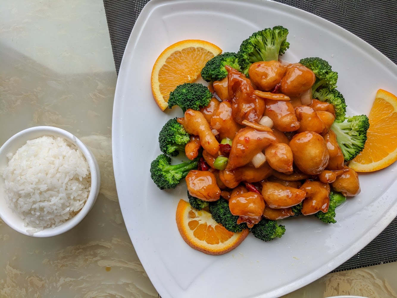 Best Chinese Food Austin: orange chicken