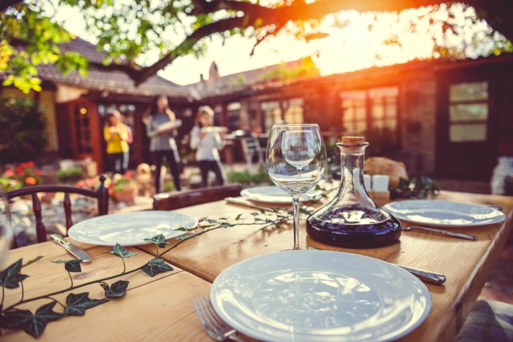 best patio in Austin: family outdoors