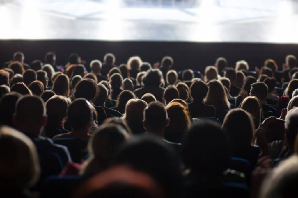 austin film festival: people sitting in movie theater